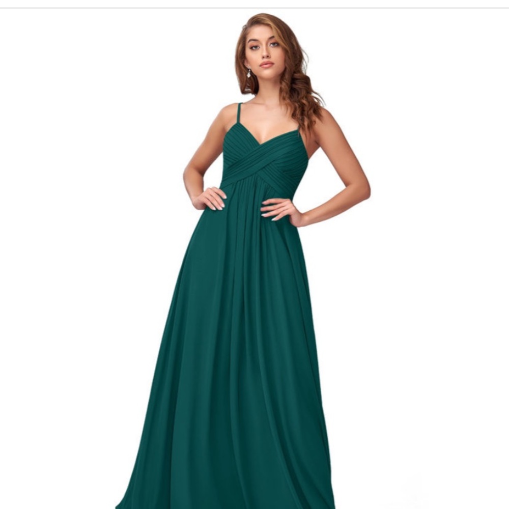 Azazie Shannon bridesmaid dress, custom size